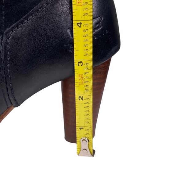 UGG Women’s Raya Black Suede Sheepskin Trimmed Riding Boot Size US 7.5 - Picture 10 of 14